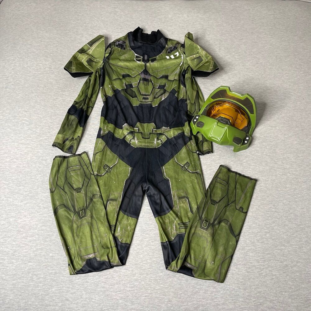 Spirit Halloween Boy's Disguise Deluxe Halo Master Chief Halloween Costume Set